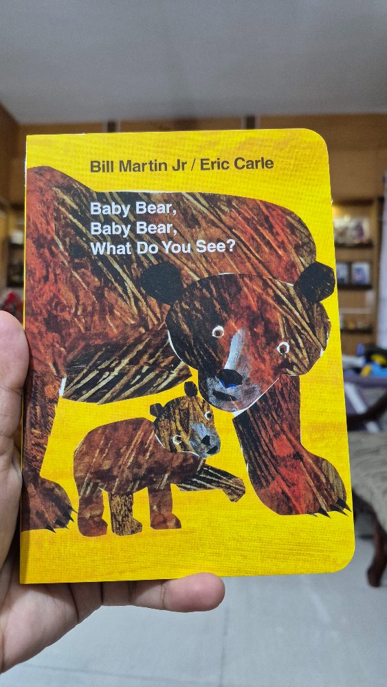 Baby bear,baby bear-what do you see?