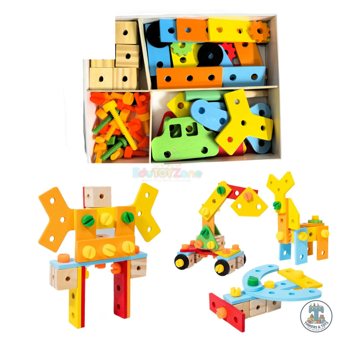 Disassemble & Assemble DIY Building Blocks