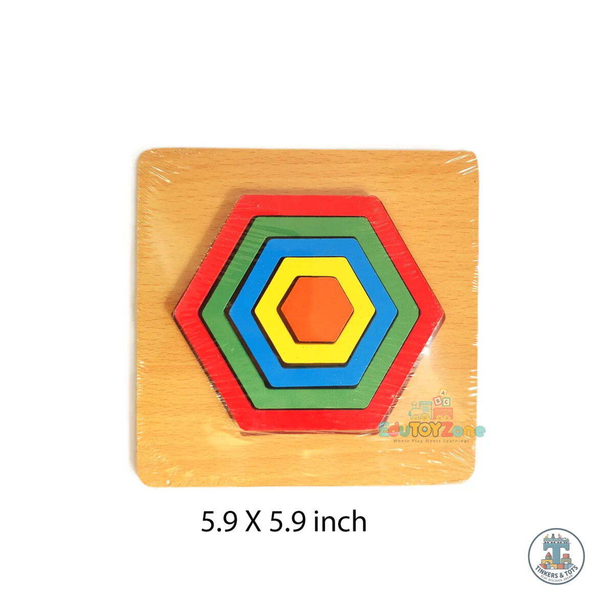 Geometric Shape Puzzle - Hexagon