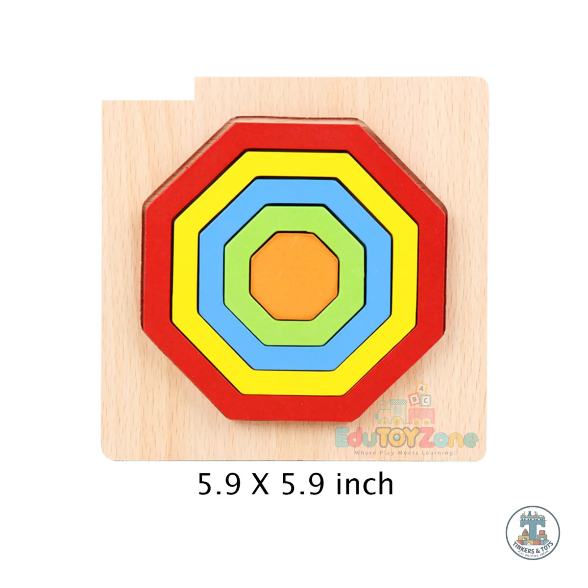 Geometric Shape Puzzle - Octagon
