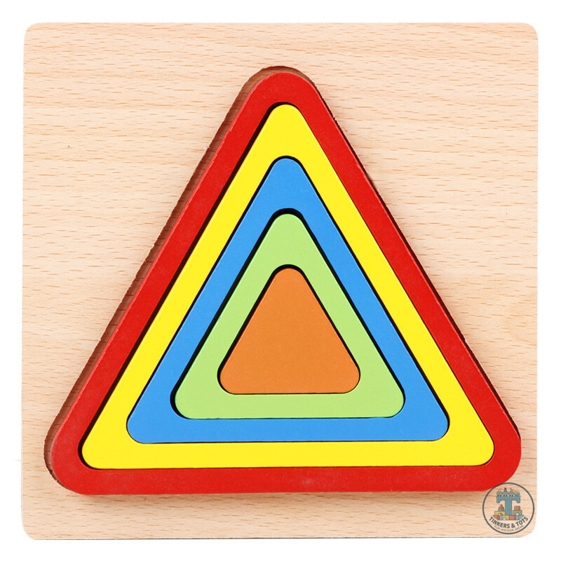 Geometric Shape Puzzle - Triangle