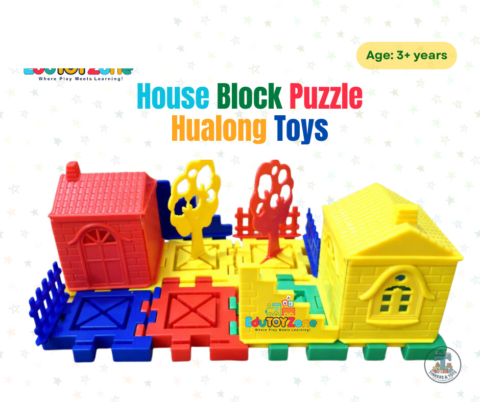 House Block Puzzle HUALONG TOYS