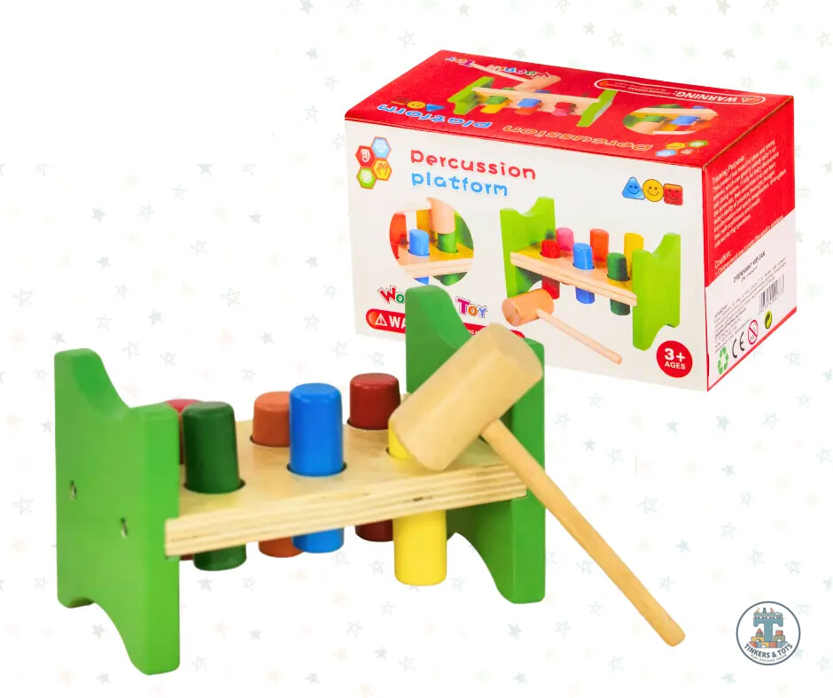 Wooden Percussion Platform - Hammer
