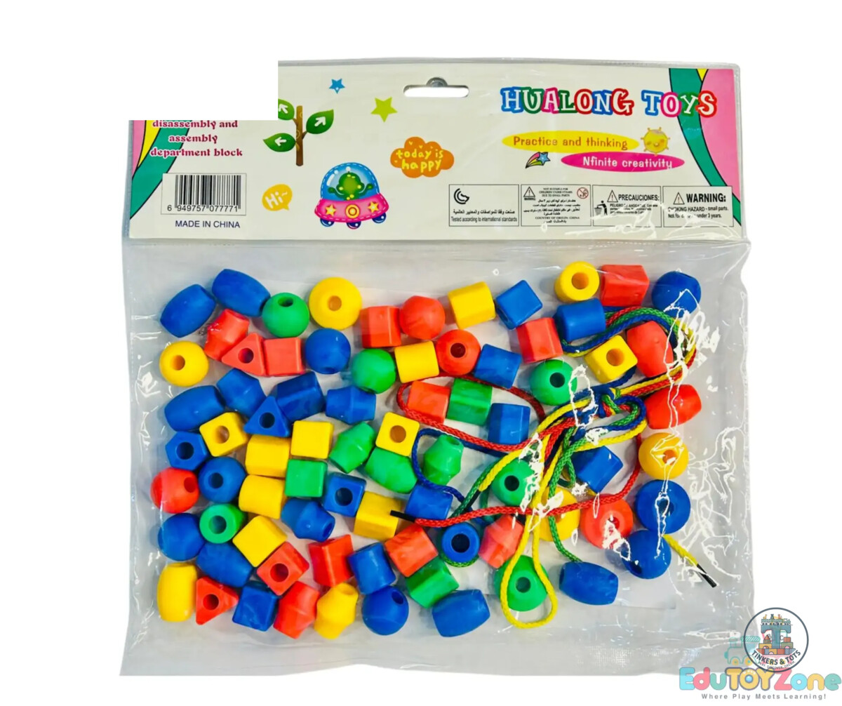 Lacing Beads Toys (70+ Pcs)