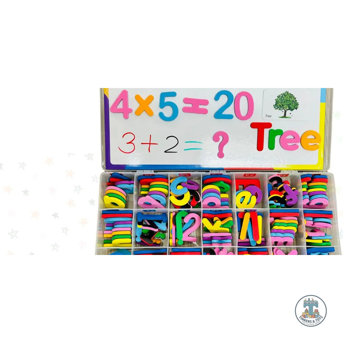 Magnetic English Alphabet Set – 248 Pieces Box