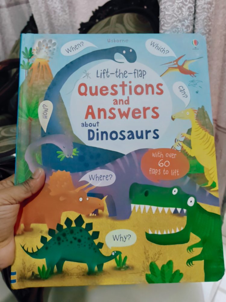 Usborne Q/A - lift the flap(60) - about dinosaur