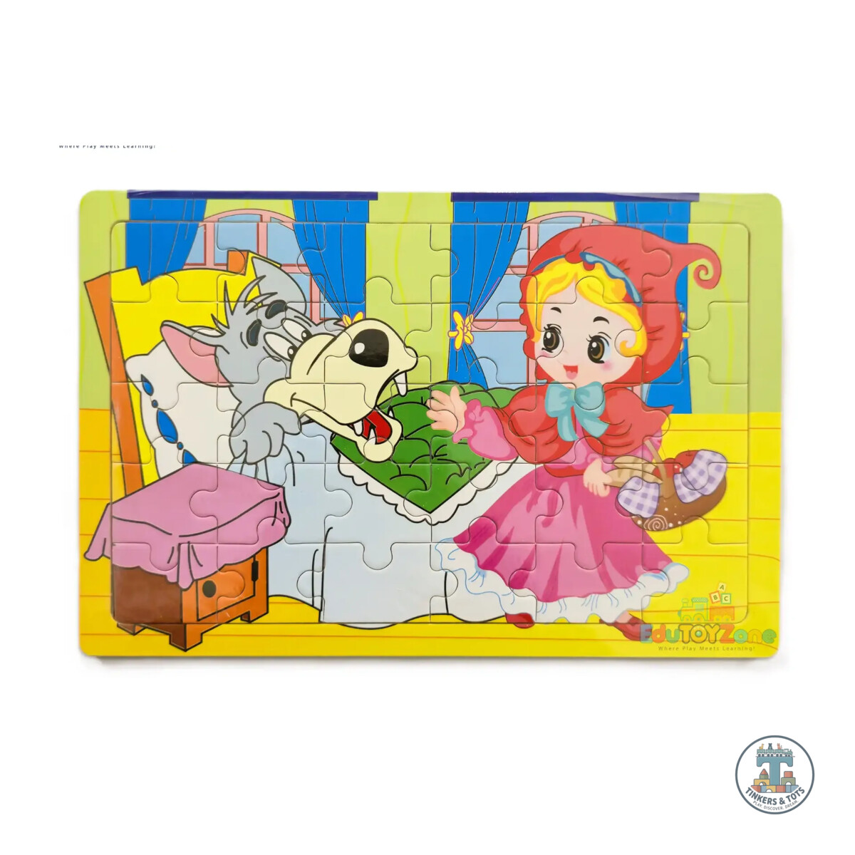 Wooden Colorful Jigsaw Puzzle - Princess Story