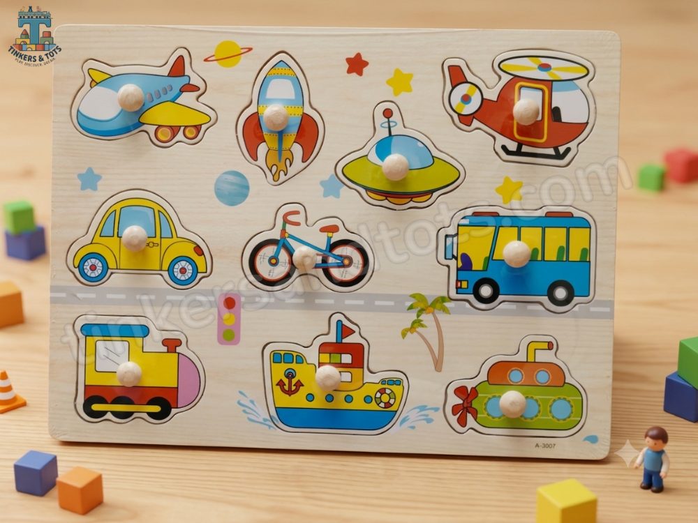 Wooden pin board (vehicles)