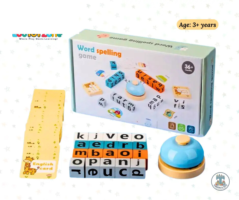 Word Spelling Game with Bell